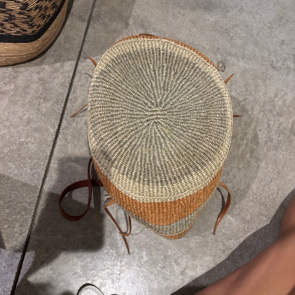 Handwoven Sisal Multicolor Tote Bag - Picture 6 of 11